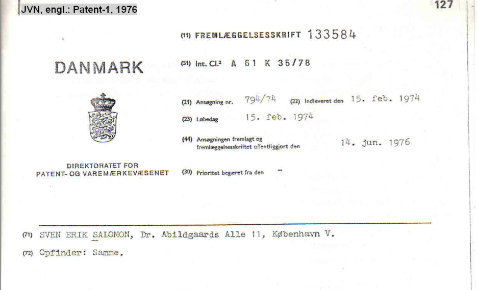 FIRST PATENTS ARE FILLED