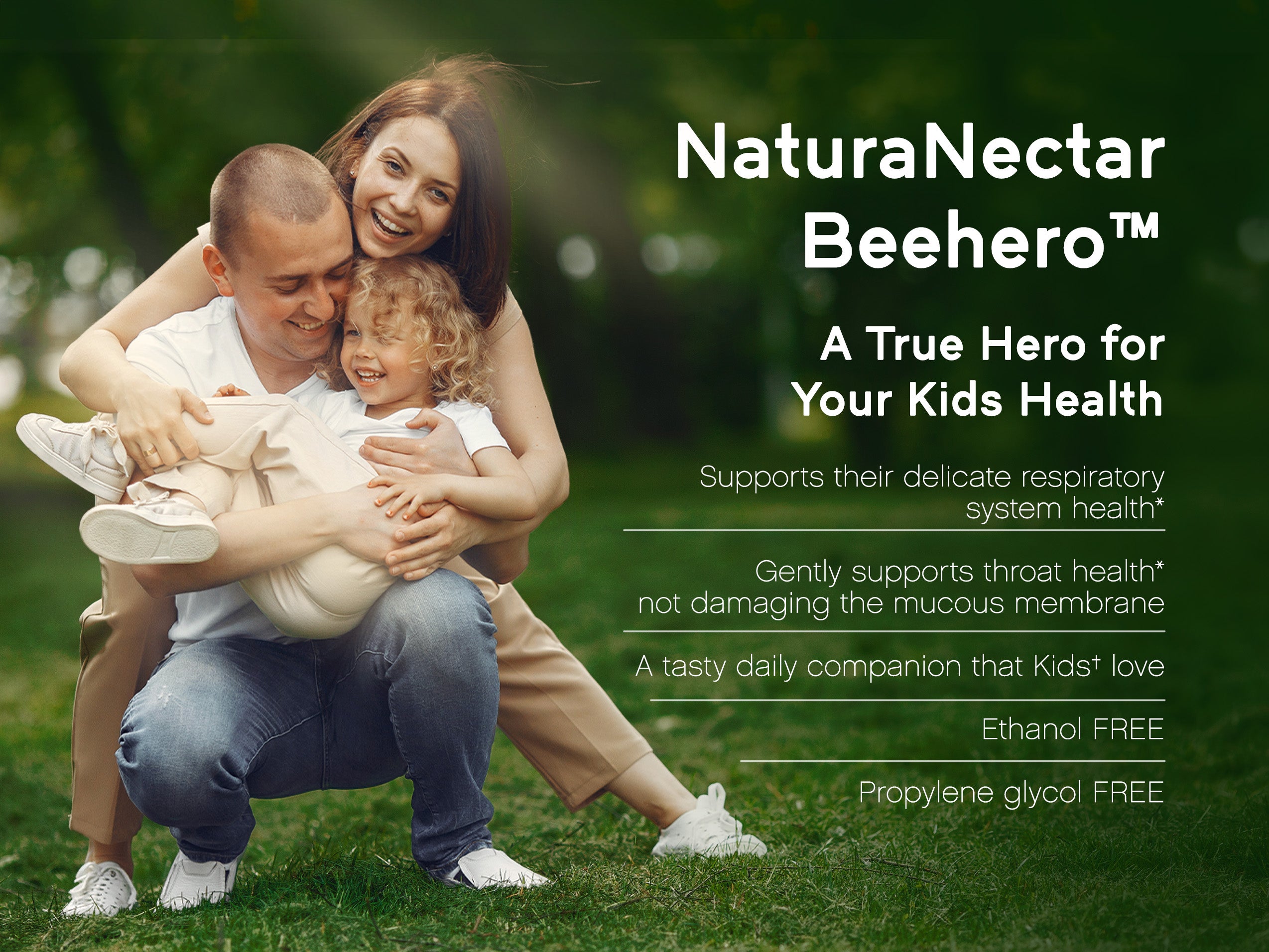 BeeHero Throat Kids Propolis Spray – Supports your kids throat health*, immune* and respiratory health*, and a daily companion for throat comfort