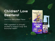 BeeHero Kids Throat Propolis Spray, 30 mL