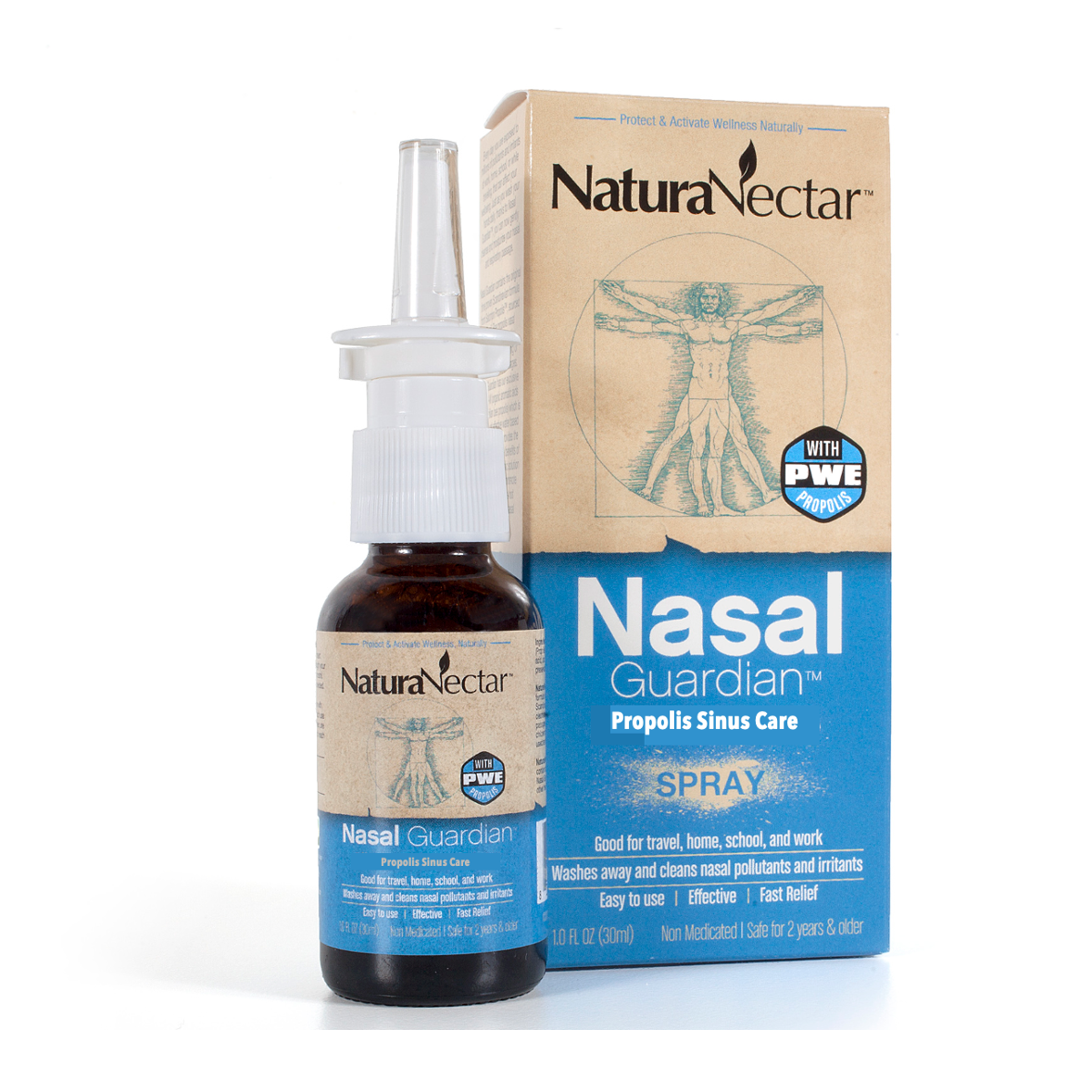 Nasal Guardian™ 30 mL | Isotonic Propolis Nasal Spray | 1 Fl Once