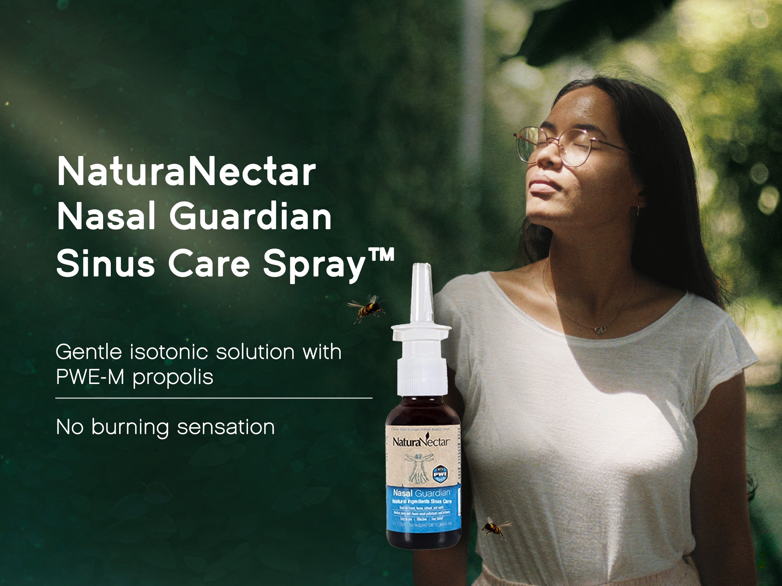 Nasal Guardian™ 30 mL | Isotonic Propolis Nasal Spray | 1 Fl Once