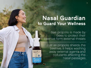 Multi-Propolis Nasal Spray, Alcohol & Propylene Glycol Free, For 2 Years Old & Older, 1 fl oz (30mL)