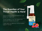 Throat Guardian™ Spray, 30 mL | With Clinically Tested Propolis Water Extract | BeeBerry Flavor | 1 Fl Oz Glass Bottle