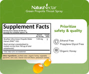 Green Propolis for Throat Spray, Cool Mint, 30 mL