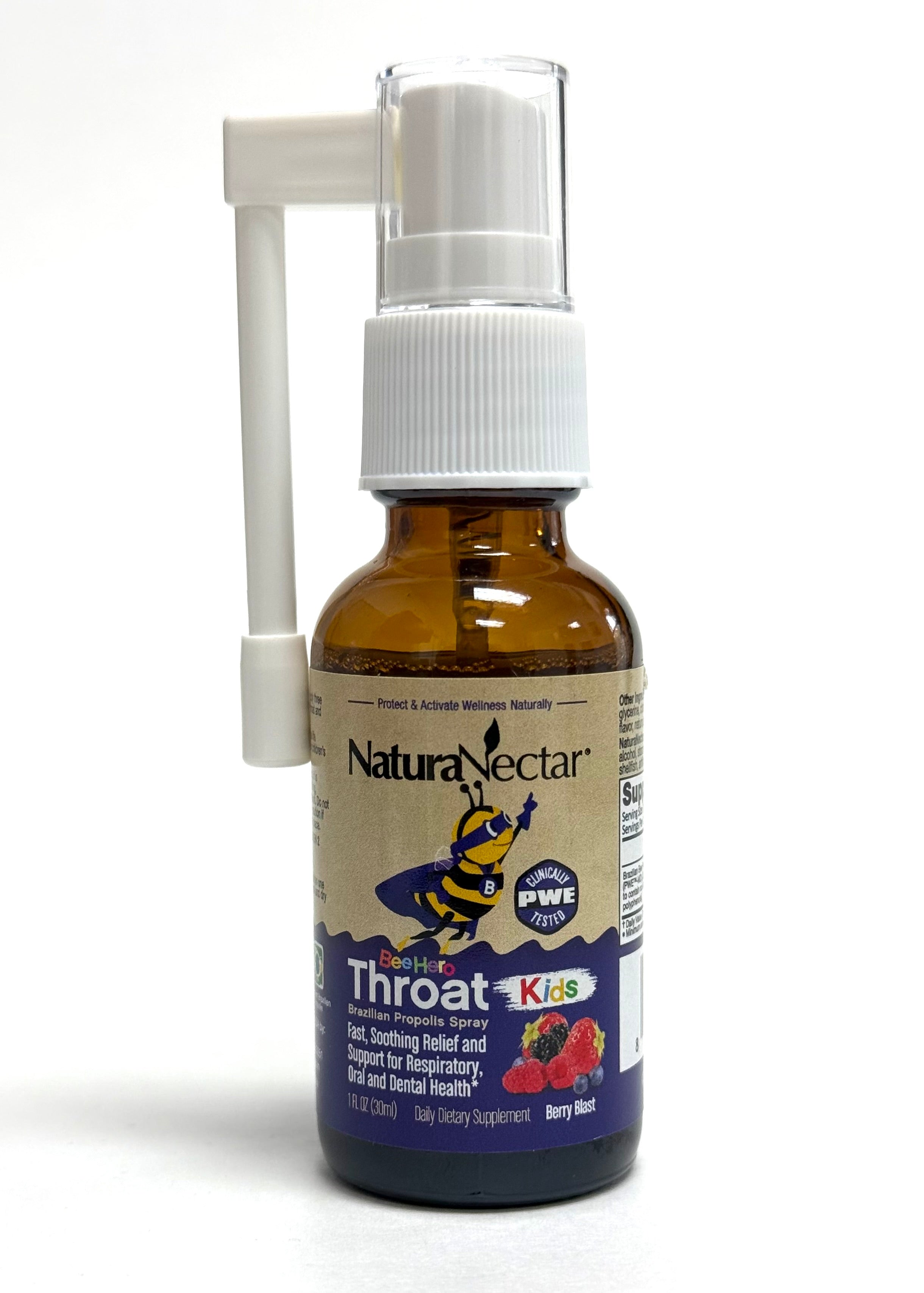 Propolis Throat Spray for Kids - BeeHero, 30 mL