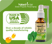 Green Propolis for Throat Spray, Cool Mint, 30 mL