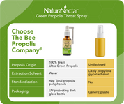 Green Propolis for Throat Spray, Cool Mint, 30 mL