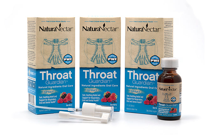 Throat Guardian Spray – Propolis organic aromatic acids to support throat health*, immune health*, and a daily companion for throat comfort | Pack of 3