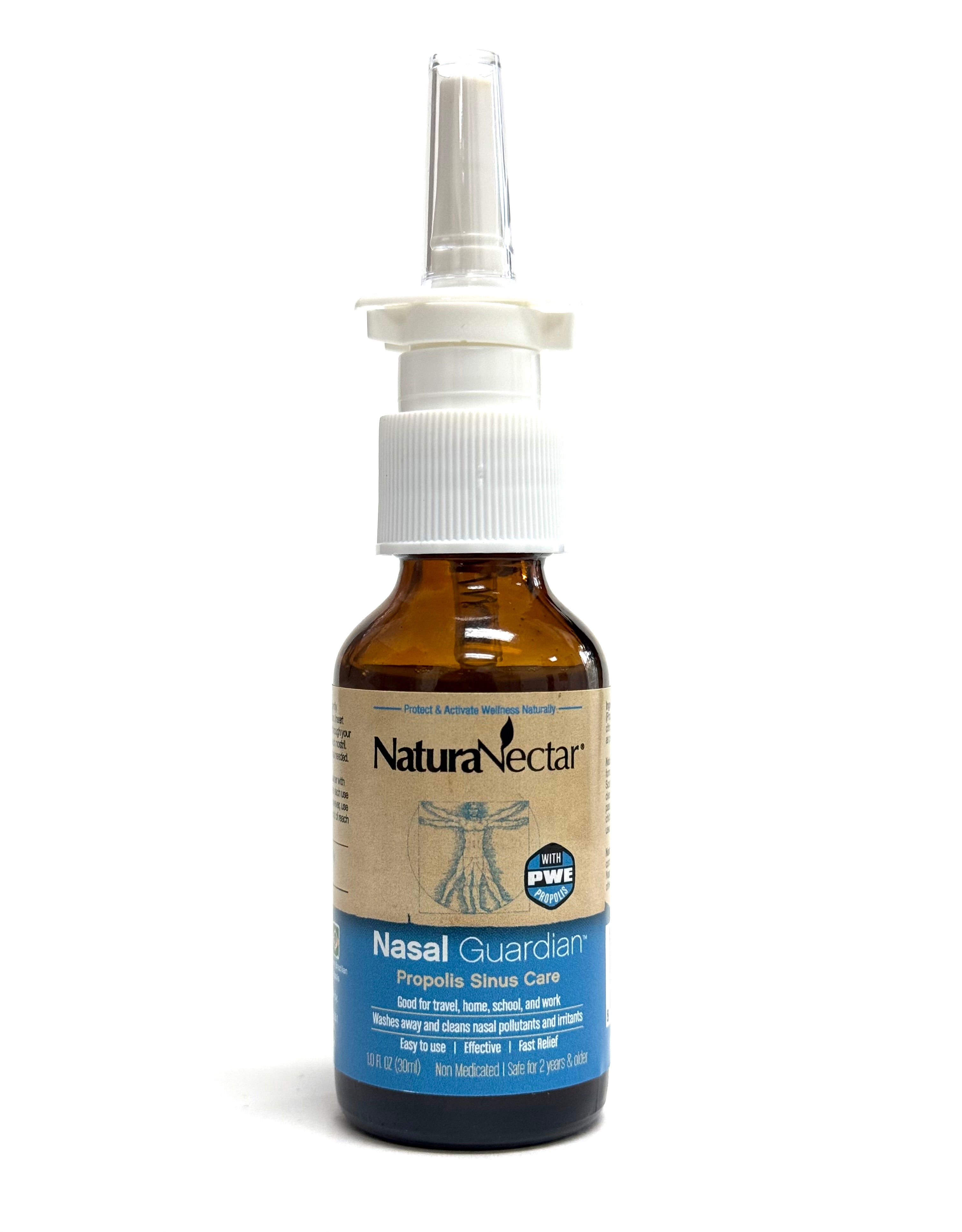 Bee Propolis Nasal Spray, Alcohol & Propylene Glycol Free, For 2 Years Old & Older, 1 fl oz (30mL)