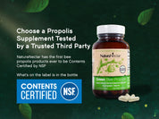 Green Bee Propolis, 60 Veggie Capsule | NSF Contents Certified | with Artepillin-C from Brazilian Ultra-Green Propolis