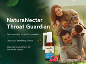 Throat Guardian Spray – Propolis organic aromatic acids to support throat health*, immune health*, and a daily companion for throat comfort