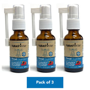 Bee Propolis Throat Spray, Alcohol & Propylene Glycol Free, BeeBerry Flavor 1 fl oz (30 mL) | Pack of 3
