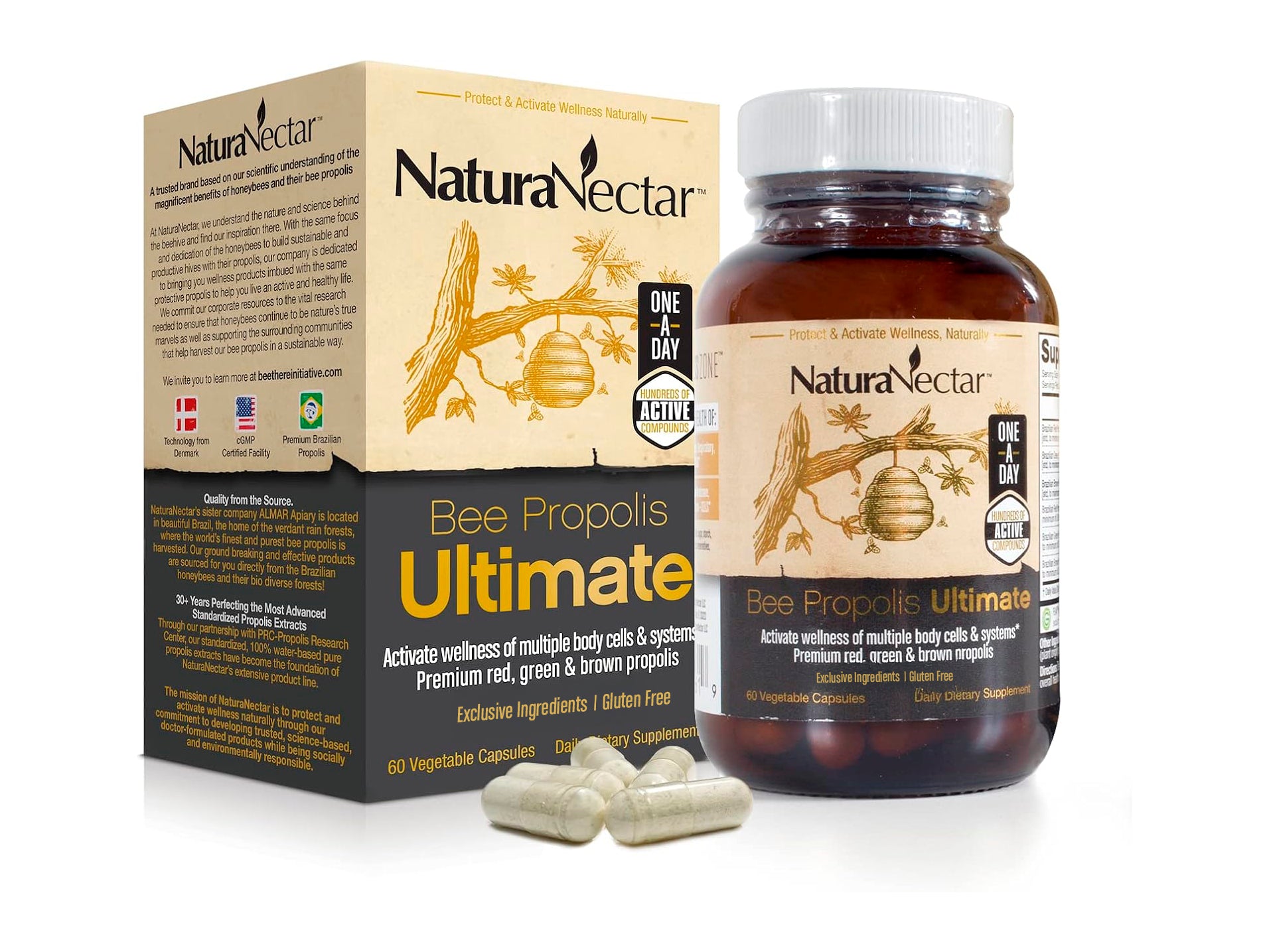 Bee Propolis Ultimate, NSF Contents Certified, 60 capsules