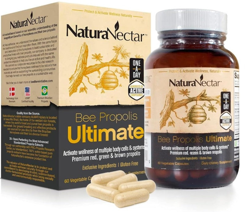 Bee Propolis Ultimate, NSF Contents Certified, 60 capsules